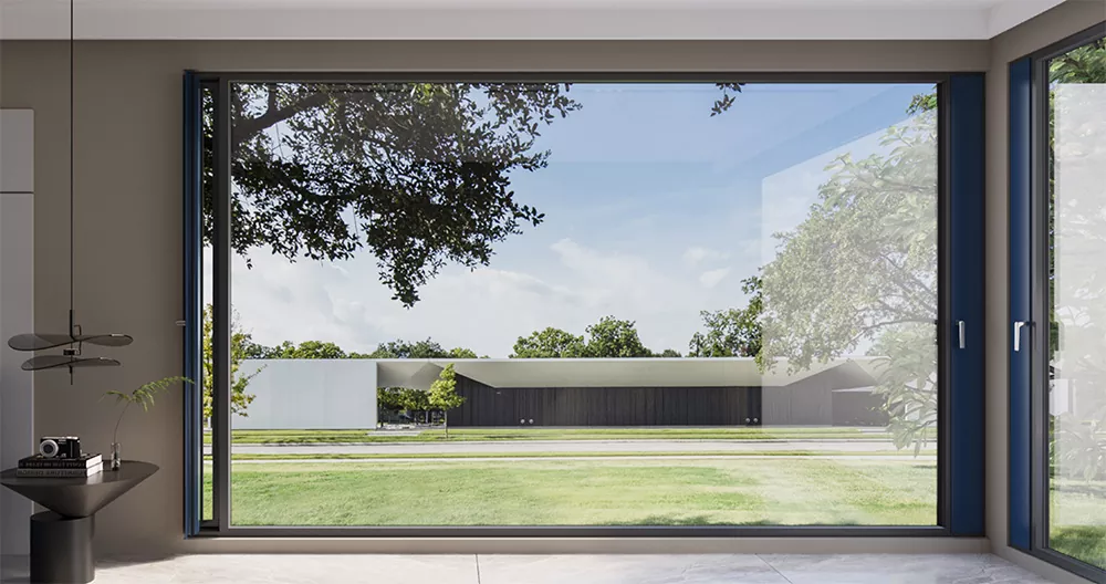 आधुनिक आवासीय और वाणिज्यिक भवनों के लिए नवोन्मेषी माइक्रो वेंटिलेशन एल्युमीनियम खिड़कियां